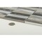 Andova Tiles Chocolat Stacked 1" x 4" Porcelain/Metal Mosaic Tile ANDCHO317 - alternate 3